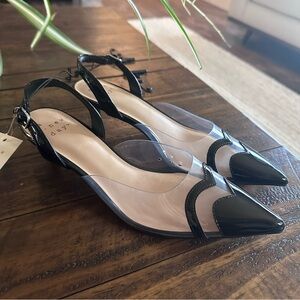 A New Day Eleanor Black Women's Kitten Heels